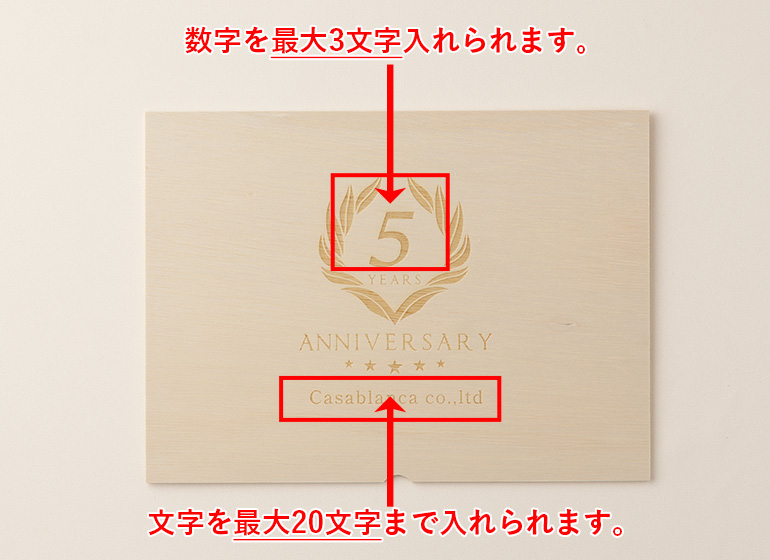 周年記念祝い
