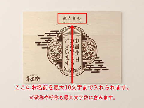 お誕生日用ギフトボックス