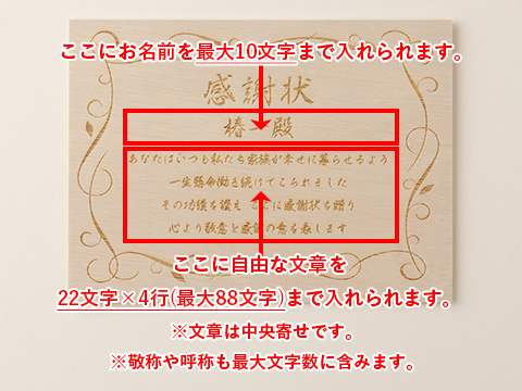 感謝状ギフトボックス