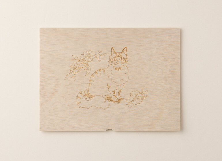 ペット猫イラスト 蓋
