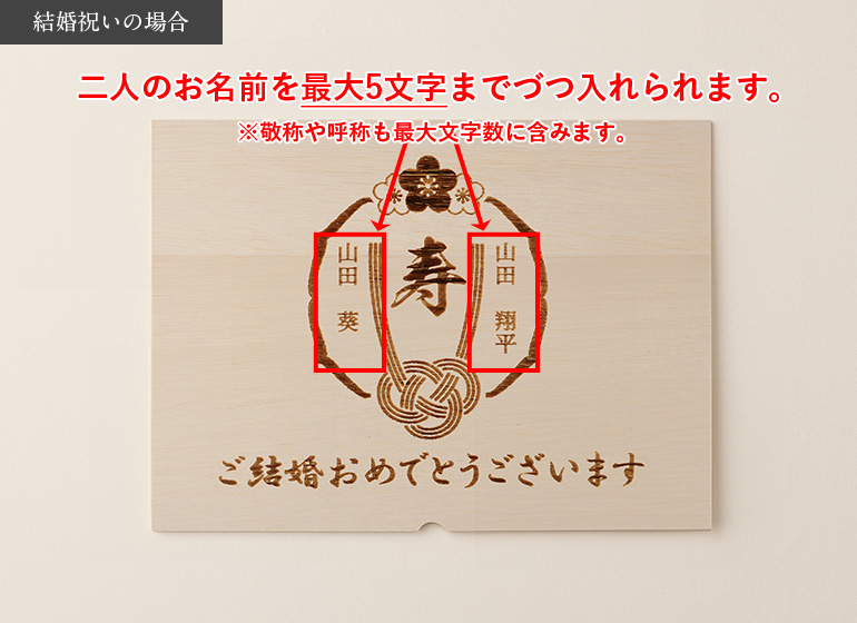 結婚祝い