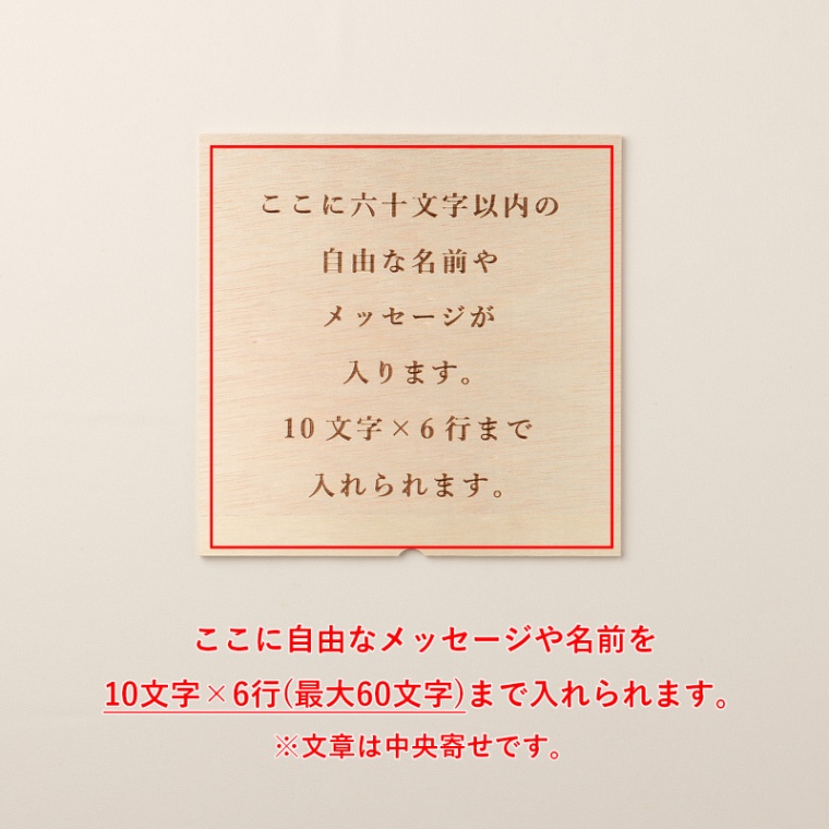 オリジナル メッセージ 名入れ 焼肉セット2段重 400g